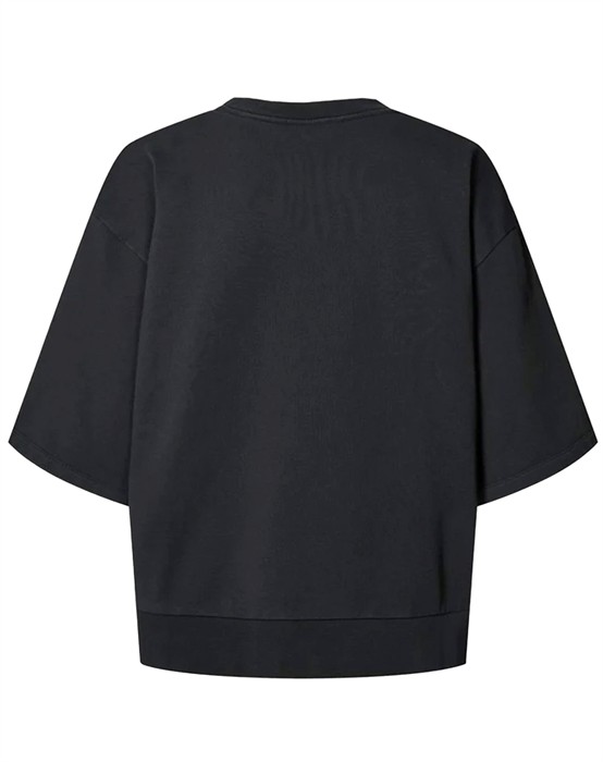 Narah Sweat T-shirt - Black